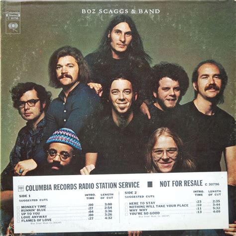 Boz Scaggs And Band Boz Scaggs And Band 1971 Pitman Press Vinyl Discogs