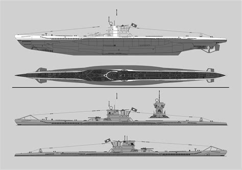 U 96 German Submarine Blueprint Download Free Blueprint For 3d Modeling