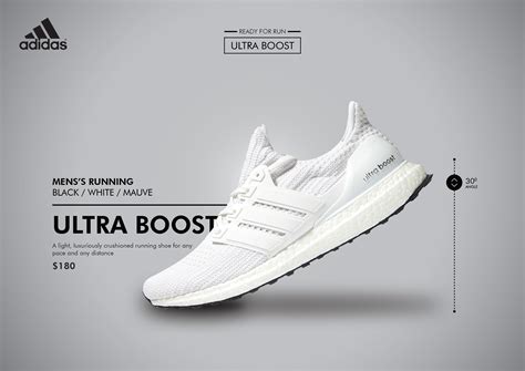 Adidas Shoe Poster On Behance