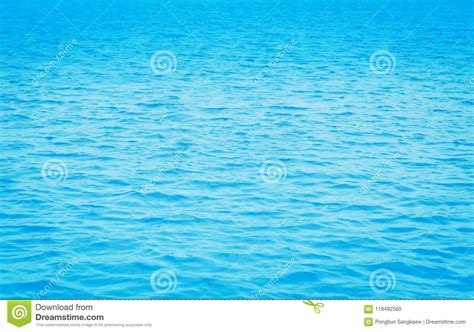 Blue Sea Water Texture Relax Narure Peaceful Wallpaper Des Stock Photo