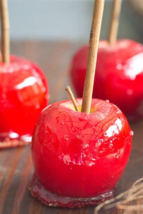 Easy Homemade Candy Apples Simple Recipe For Delicious Treats