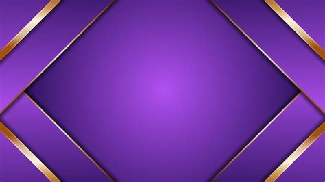 Premium Vector Luxury Purple Background With Gold Outline Abstract