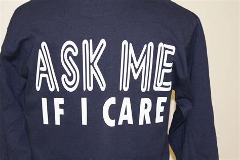 Ask Me If I Care Motorcycle Helmet Sticker