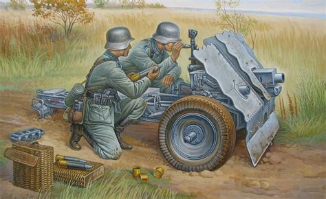 Free Wallpapers The Field Position 75mm Slight Infantry Gun 5 Cm Leig