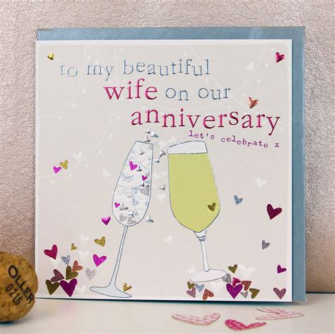 Husbandwife Anniversary Card By Molly Mae