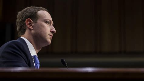 Facebook Ceo Mark Zuckerberg Gives Opening Statement At Senate Hearing