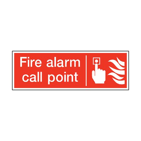 Fire Alarm Call Point Safety Sign Pvc Safety Signs