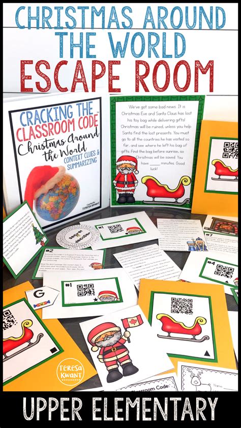 40+ free digital escape rooms (plus a step by step guide for creating your own) gamification digital escape rooms bring the excitement of hunting for clues and the joy of solving puzzles right to your student's devices. Christmas Around the World Escape Room Cracking the ...
