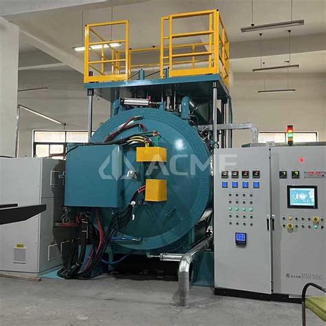 Acme High Pressure Gas Quench Horizontal Vacuum Gas Quenching Furnace