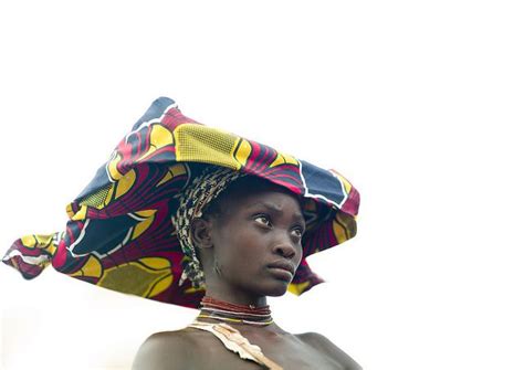 mucubal woman with ompota headdress virie area angola headdress angolan people