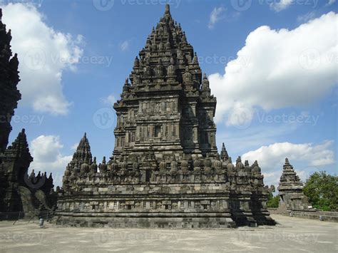Buddhist Prambanan Temple Complex The Largest Temple In Java Central