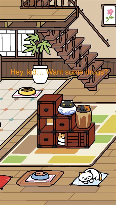 Wallpaper stickers cat wallpaper kawaii wallpaper iphone wallpaper neko atsume wallpaper neko atsume kitty collector cute app cute puns this basic guide will help you collect rare cats (including peaches), find out which memento is left by which cat, understand power levels, and do. Pin by SnadwitchChwan on Neko Atsume | Neko atsume wallpaper, Neko atsume funny, Neko atsume
