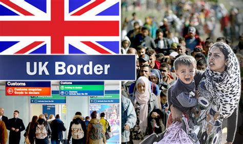 Britain Broke Asylum Record In October Figures Say Uk News