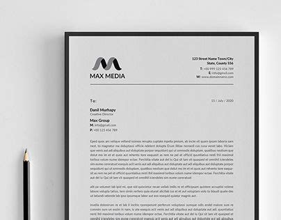 Office, address and phone information: Check out new work on my @Behance portfolio: "Letterhead ...