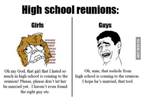 18 Funny Memes About High School Reunions Factory Memes