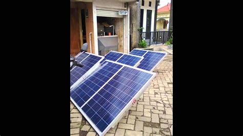 Panel Surya Pembangkit Listrik Tenaga Surya Solar Home System Solar