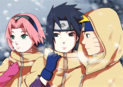 Team 7 Naruto Sasuke Sakura Mit Bildern Naruto