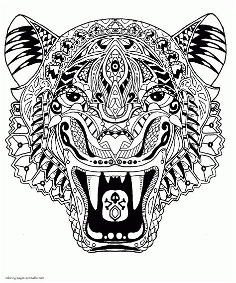 Wild Animal Coloring Pages For Kids Animals Wild Animal Coloring