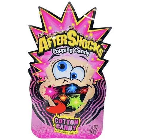 Aftershocks Popping Candy Cotton Candy Kits Smoke 2 Snack World