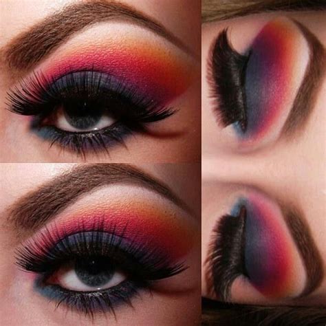 This Is Awesome Colorful Makeup Tutorial Dramatic Eye Makeup