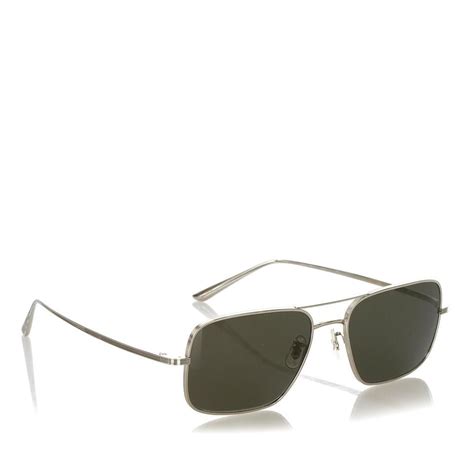 Oliver Peoples Victory La Square Tinted Sunglasses Tinted Sunglasses