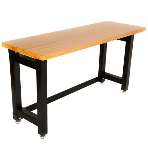 Shop For Maxim Hd Heavy Duty Timber Top Workbench Quality Office