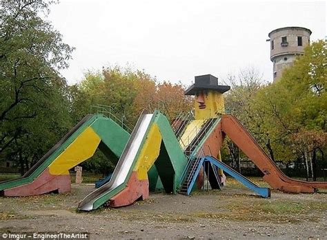 The Creepiest Playgrounds In The World Revealed Daily Mail Online