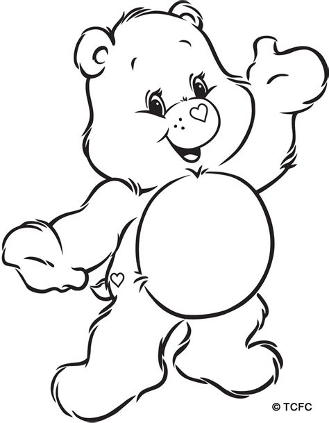 Design Your Own Care Bear Disney Malvorlagen Care Bear Care Bears