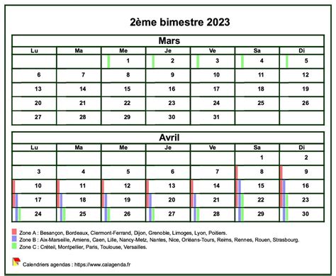 Calendrier 2023 Avec Vacances Scolaires Calendrier Kiko 2022 Aria Art