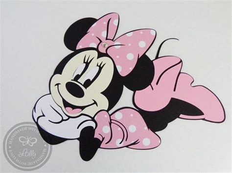Pc Light Pink Polka Dot Minnie Mouse Por Creativecraftslolly