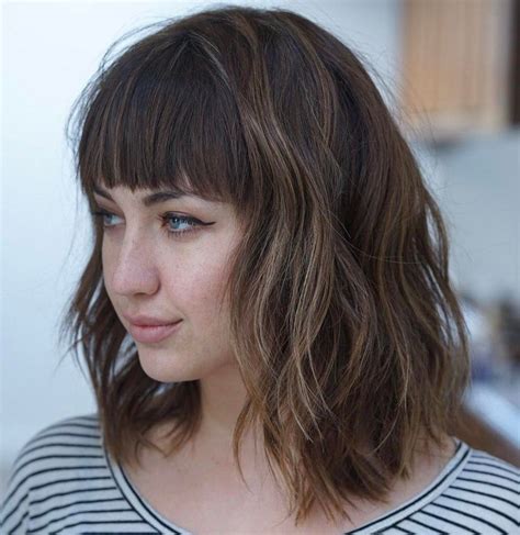 Modern Ways To Style A Long Bob With Bangs Long Bob Haircut With Bangs Long Layered Bob