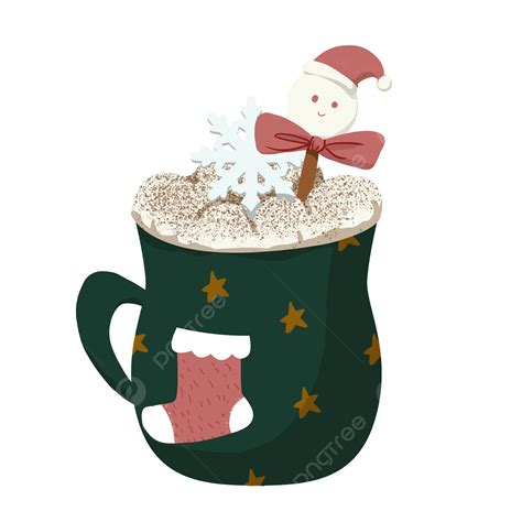 Instant Coffee Png Transparent Green Snowman Instant Mocha Coffee Cup