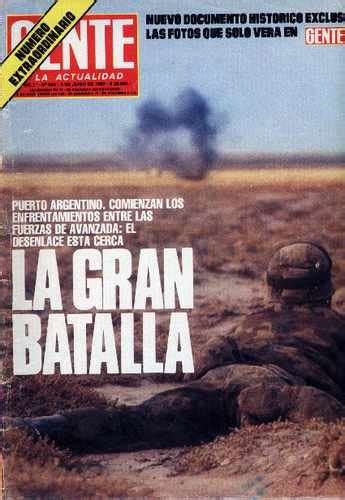 Publicaciones De Viejos Diarios Y Revistas La Guerra De Malvinas A