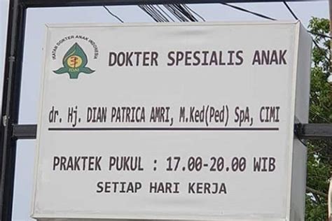 Alamat Praktek Dokter Spesialis Anak Di Bengkalis Riau ELEKTROSEMI