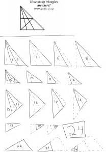 Counting Triangles Puzzle Solution Puzzles Math Easy Solutions