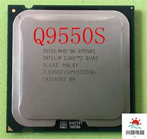 For Intel Core 2 Quad Q9550s 65w 2 83g Quad Core Slgae Processor Lga775