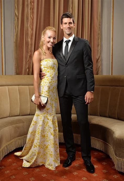 2014 Wimbledon Champion Novak Djokovic With His Fiancée Photo Courtesy