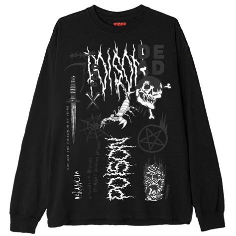 Dead To Me Longsleeve Teen Hearts Clothing Stay Weird