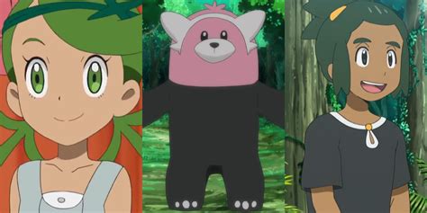 Pokémon The 10 Best Sun And Moon Anime Characters Screenrant