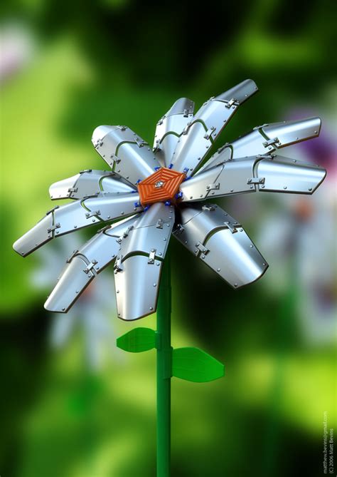 Mechanical Flower By Coolscene On Deviantart