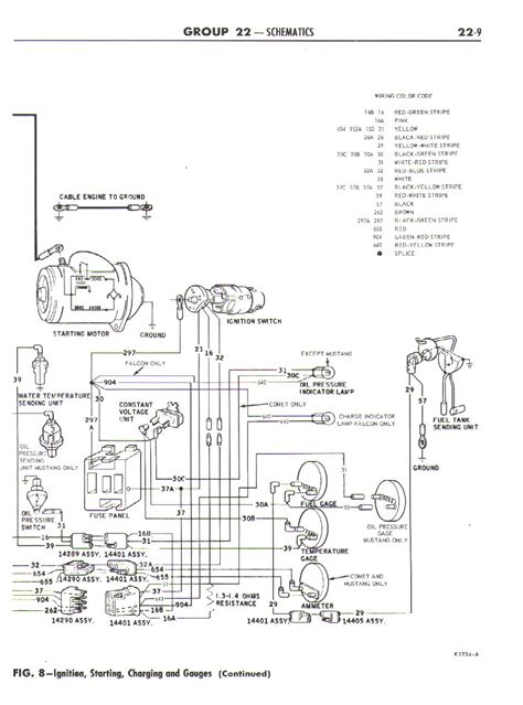 Show The Diagram For The Voltage Regulator Box On A 1963 Ford Falcon
