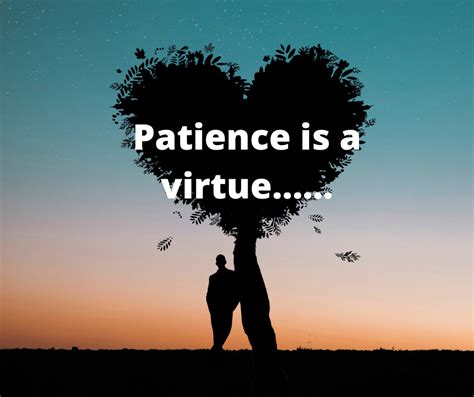 Patience Is A Virtue Sixth Sense Works