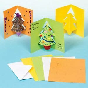 We have cards for all occasions. 8 Make Your Own Kids Christmas Cards Xmas Tree Pop-out ...