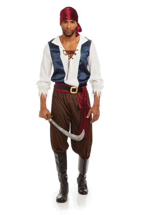rogue classic men s pirate adult costume abracadabranyc