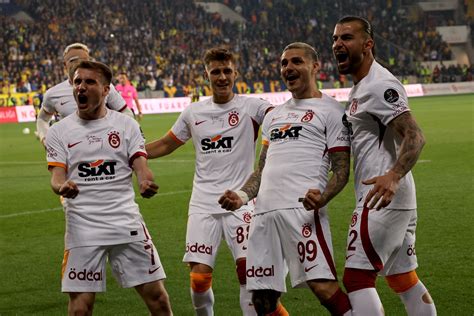 Galatasaray Win Rd Turkish S Per Lig Title Daily Sabah