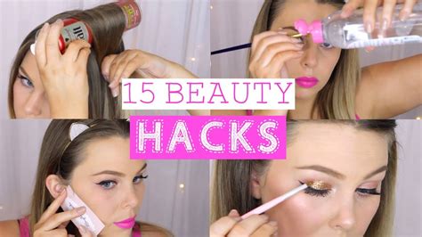 15 Beauty Hacks Everyone Should Know Youtube