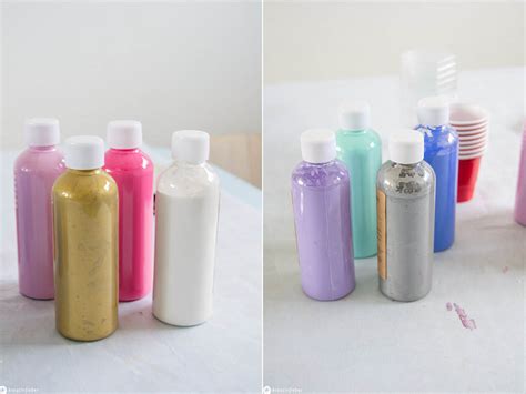 3 parts elmer's glue all (300 grams) 1 part water (100 grams). DIY Acrylic Pouring Untersetzer
