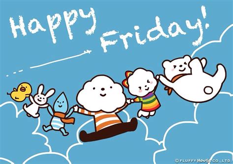 Happy Friday Happy Friday Cute Characters Japanese Pop Culture