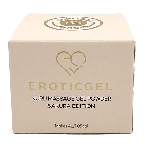 Nuru Massage Gel Powder Sakura Edition G Nuru Gel Deutschland