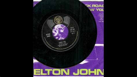 Elton John Whenever Youre Ready Well Go Steady Again 1973 With